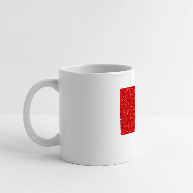 Red Snowflakes Pattern