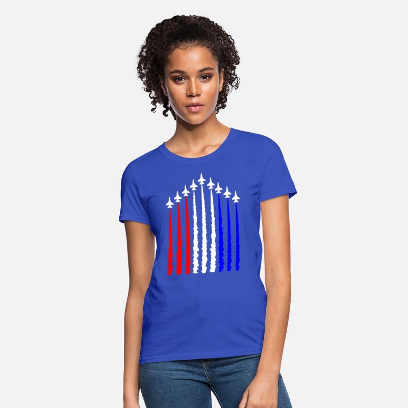 Red White and Blue Fighter Jet, 4th Of July