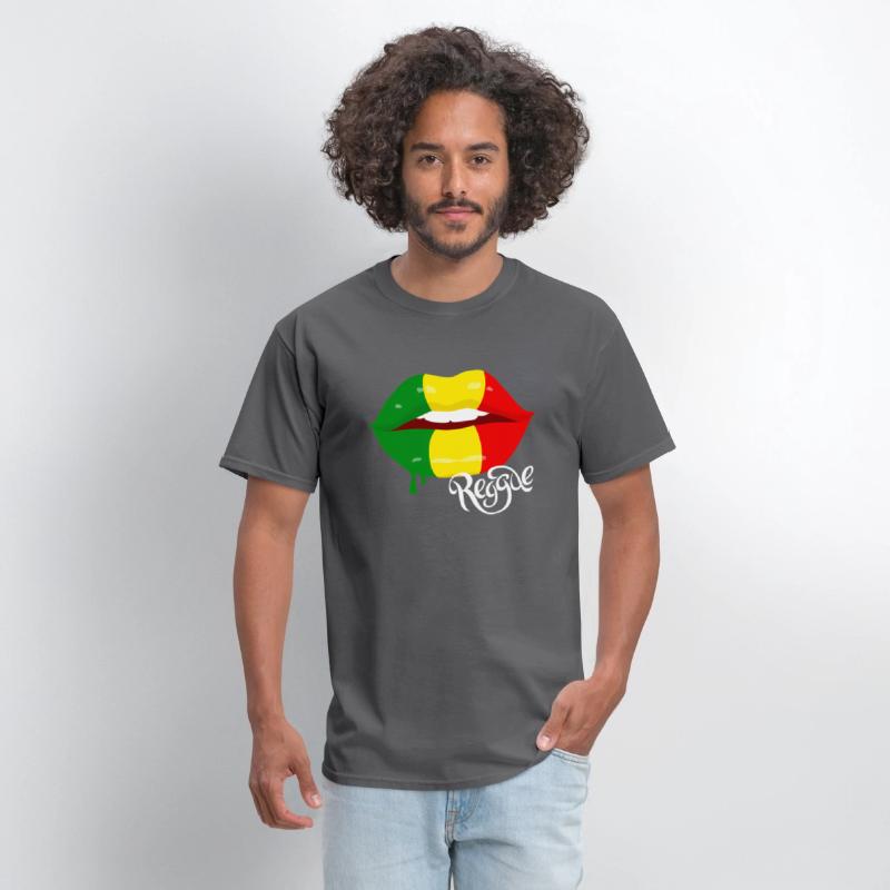 Reggae For Rastafarian Flag Lips Reggae