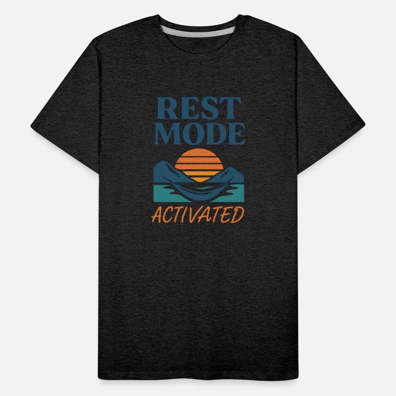 Rest Mode Activated – Minimal Beach Chill Tee