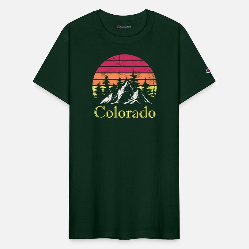 Retro Colorado CO Mountains Wildlife Bighorn