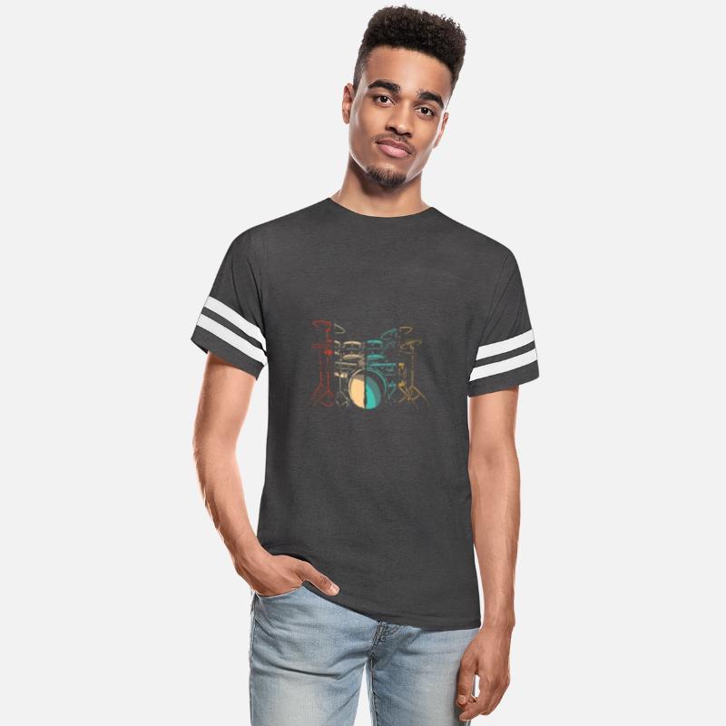 Retro Drums Drum Sticks Drumming Drummer