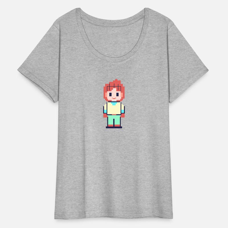 Retro Pixel Character Art