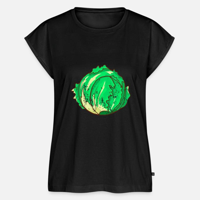 Retro Vintage Grunge Style Lettuce