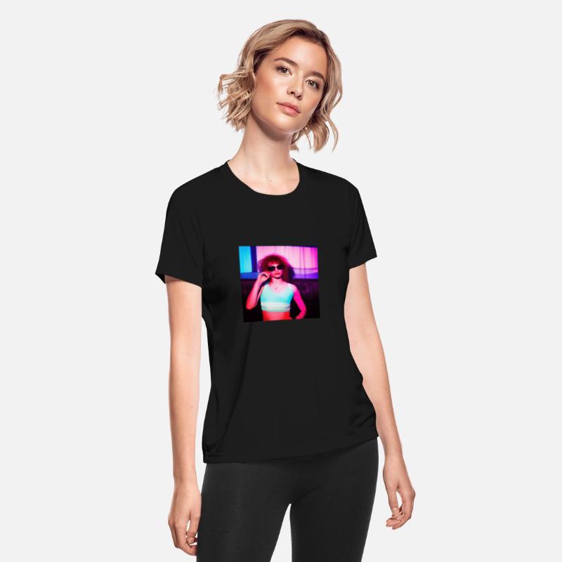 Retrowave Synthwave 80s Character Design