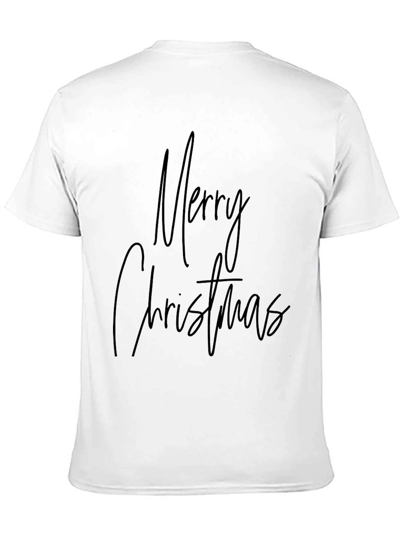 Merry Christmas Black T-Shirt