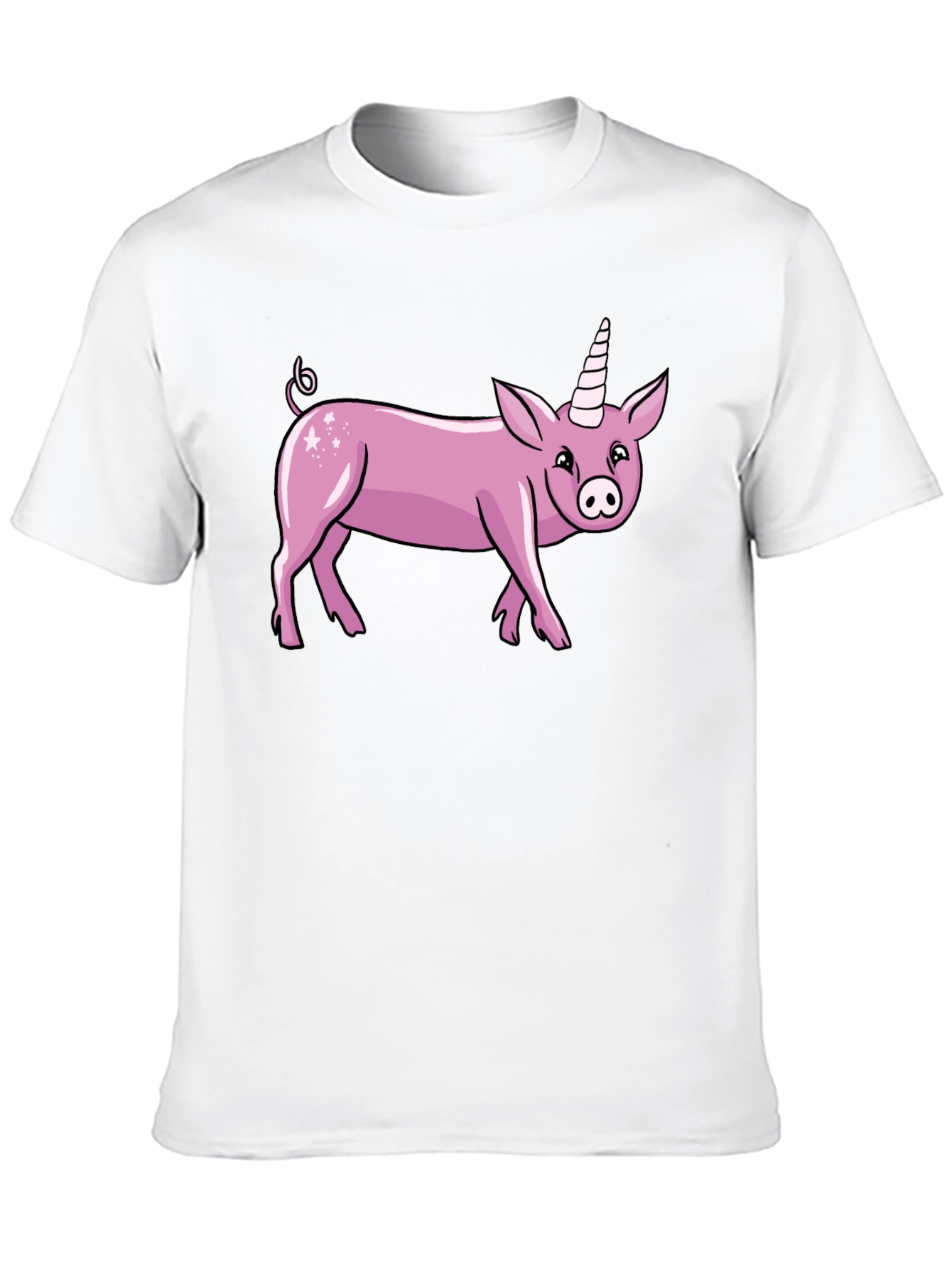 Pig Unicorn Graphic T-Shirt