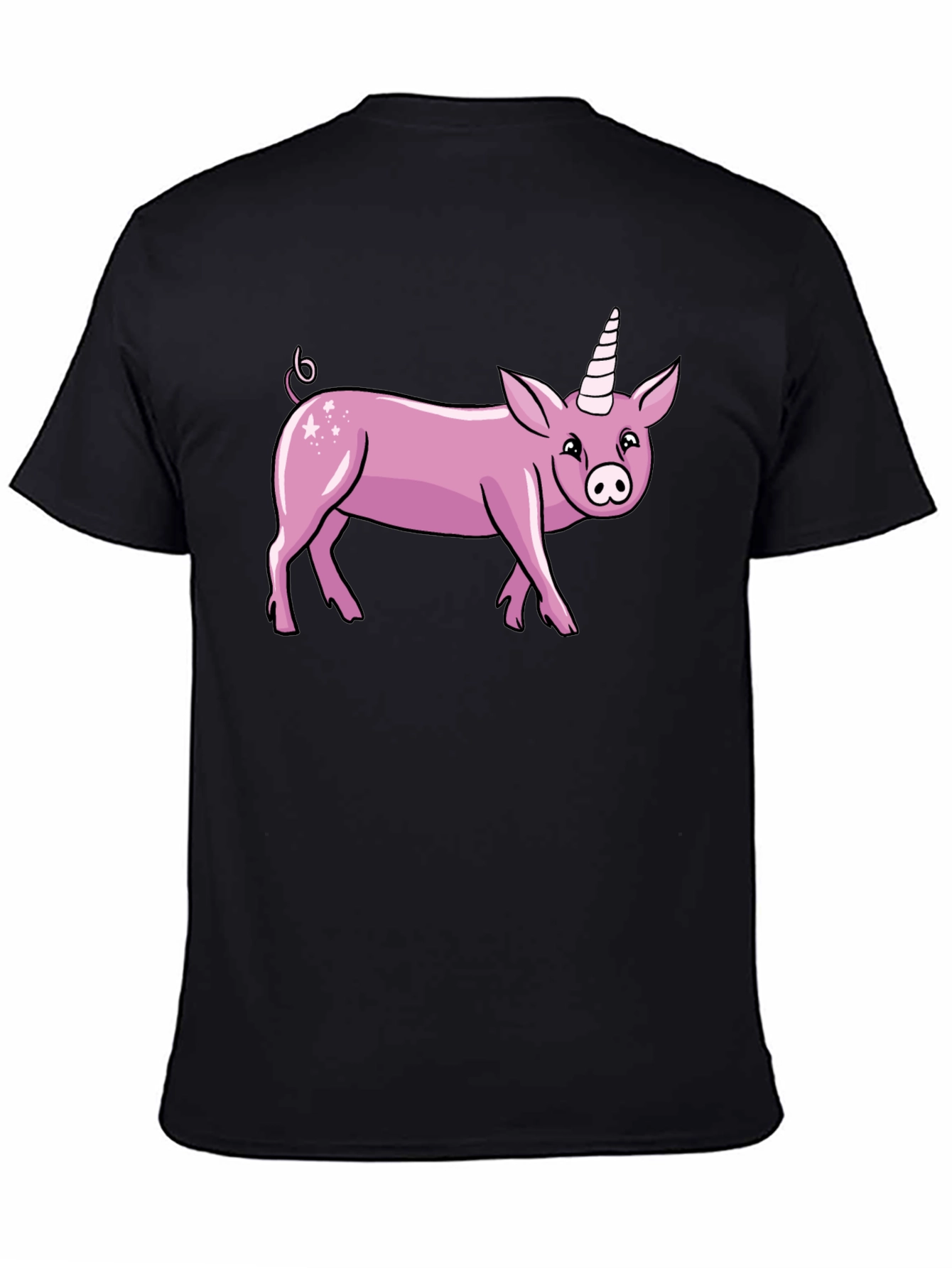 Pig Unicorn Graphic T-Shirt
