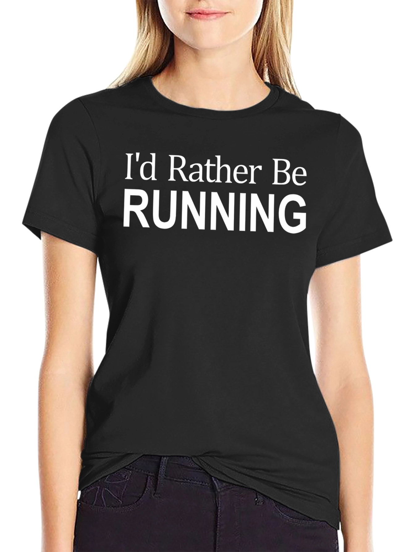 Id Rather Be Running T-Shirt