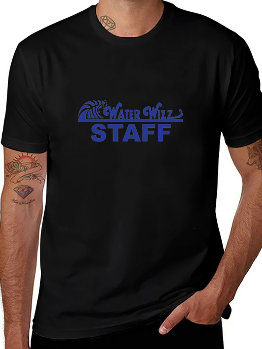 Water Wizz Staff T-Shirt - Black