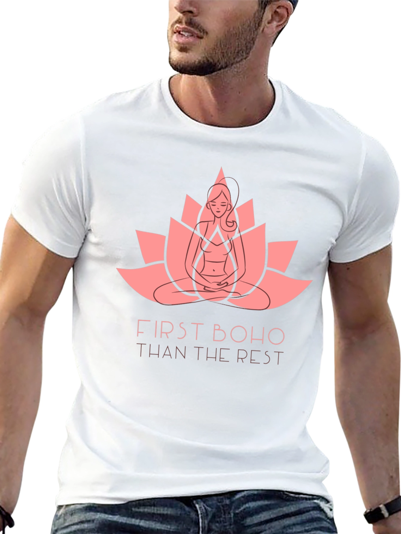 First Boho Graphic Tee - Stylish Unisex Shirt