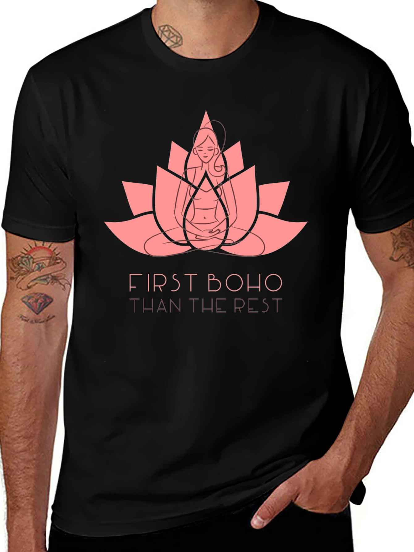 First Boho Graphic Tee - Stylish Unisex Shirt