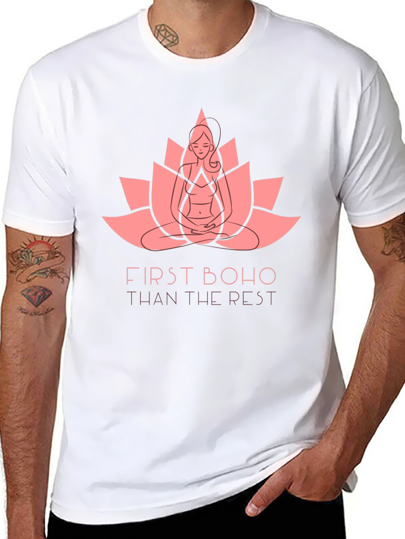 First Boho Graphic Tee - Stylish Unisex Shirt