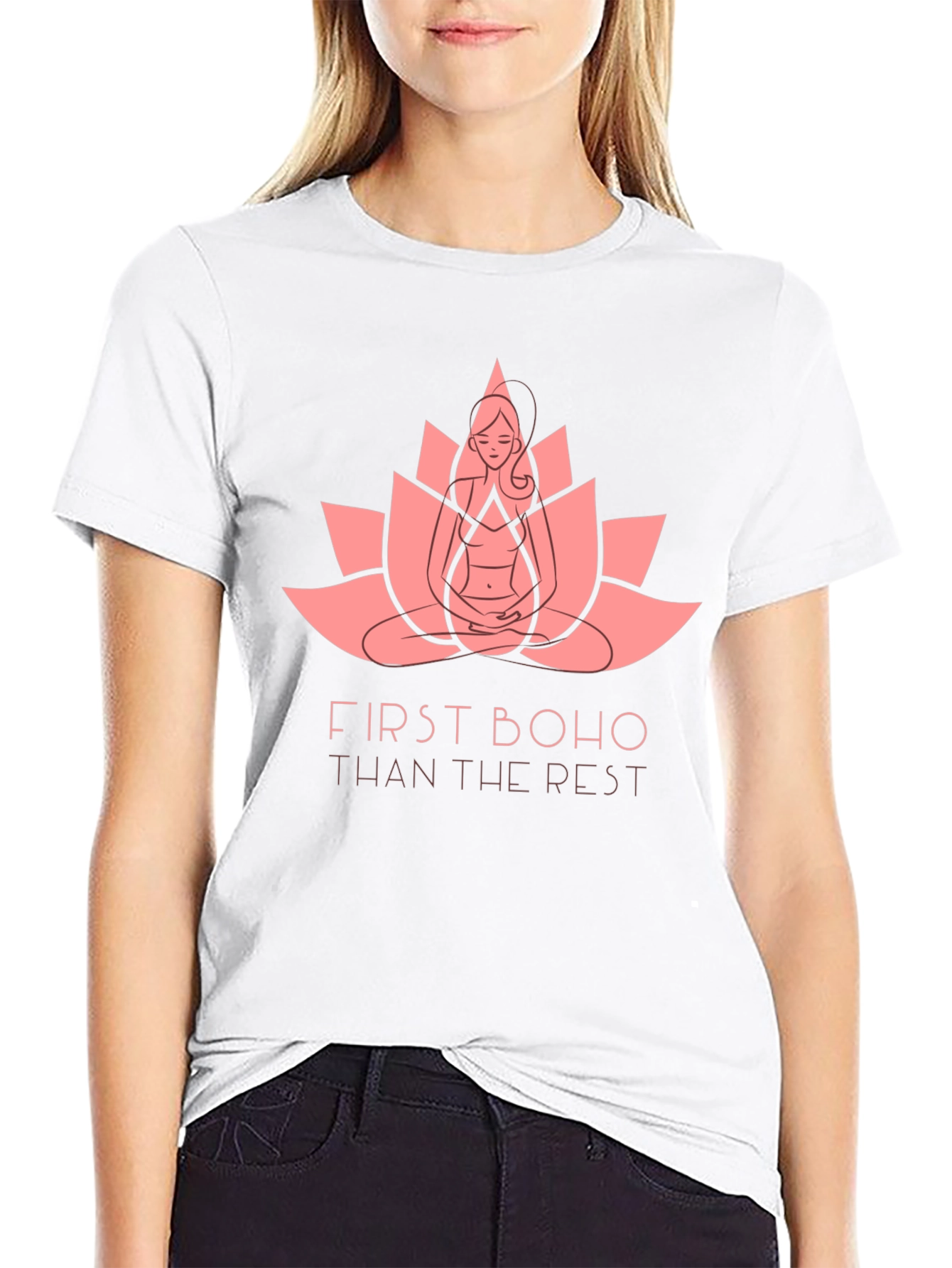 First Boho Graphic Tee - Stylish Unisex Shirt