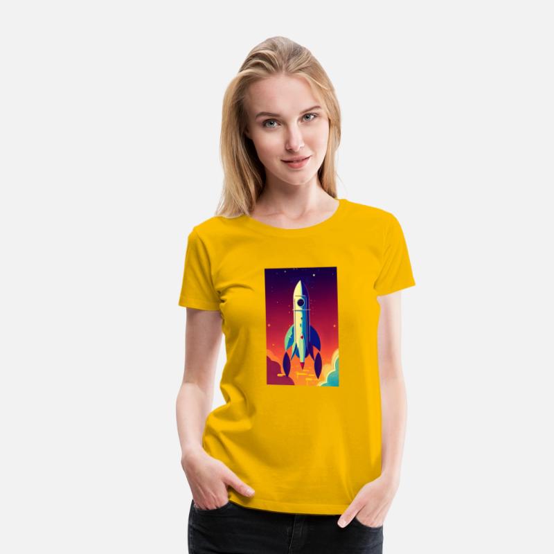Rocketship artwork