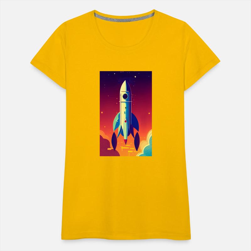 Rocketship artwork