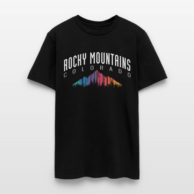 Rocky Mountain Colorado Rainbow Mountain