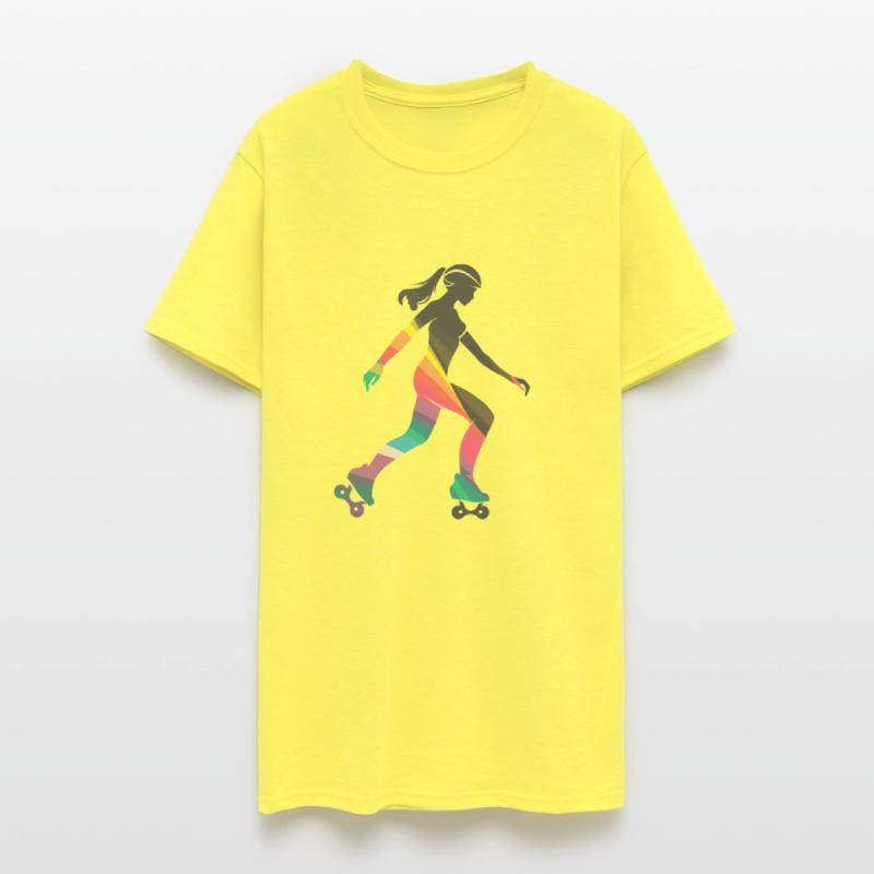 Roller Skating Girl