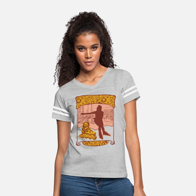 Rollerblades Shirt, Funny Rollerblading Girl