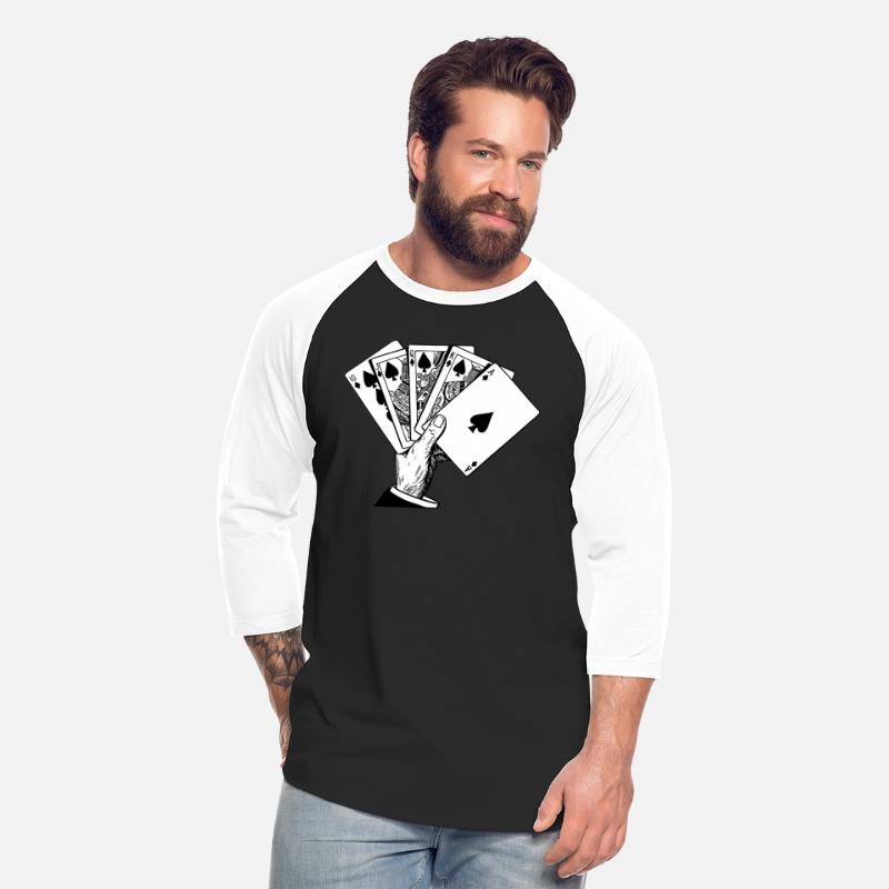 Royal Flush Vintage Illustration