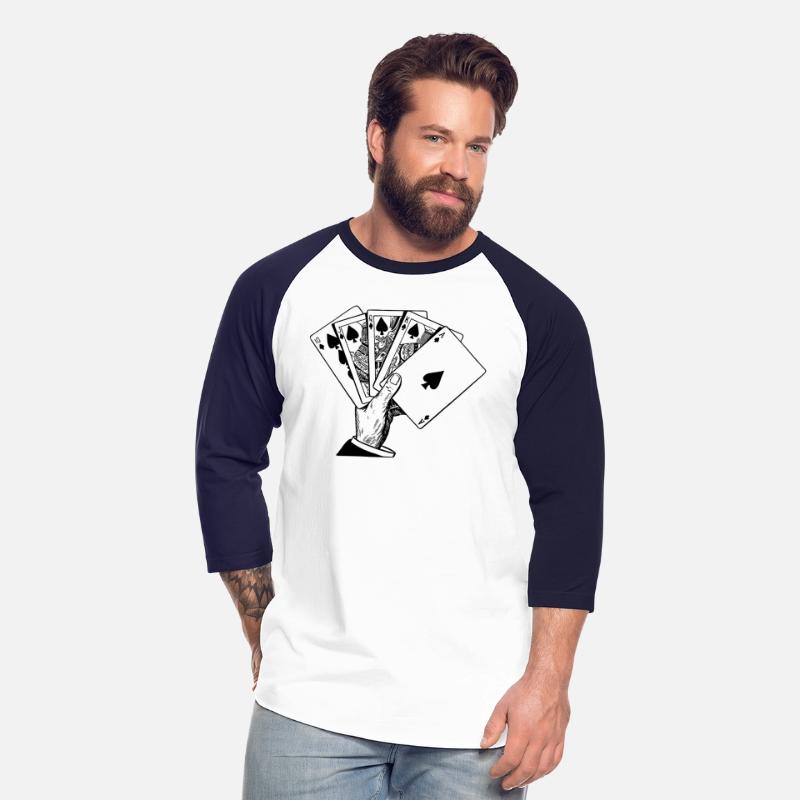 Royal Flush Vintage Illustration