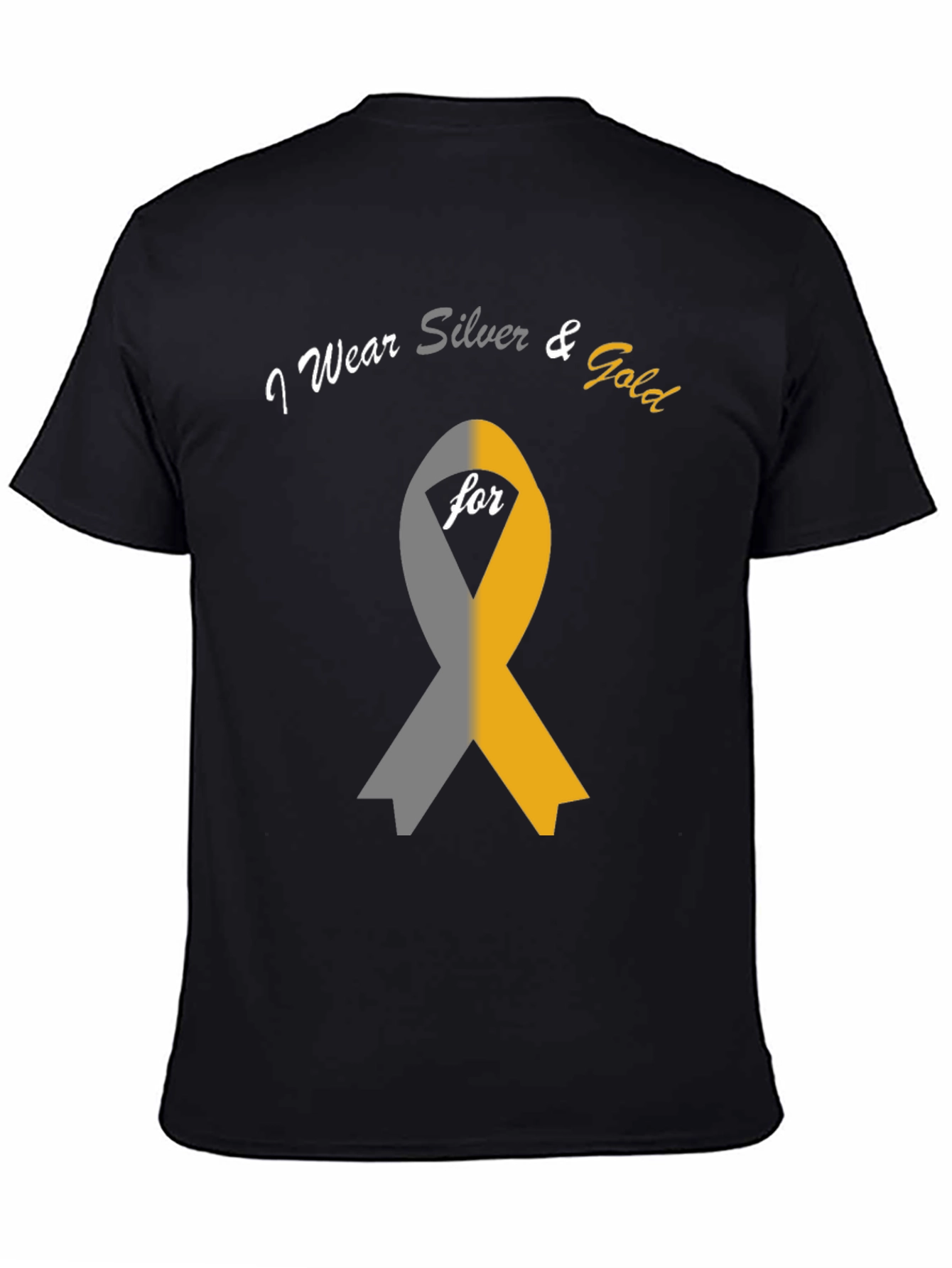I Wear Silver & Gold T-Shirt