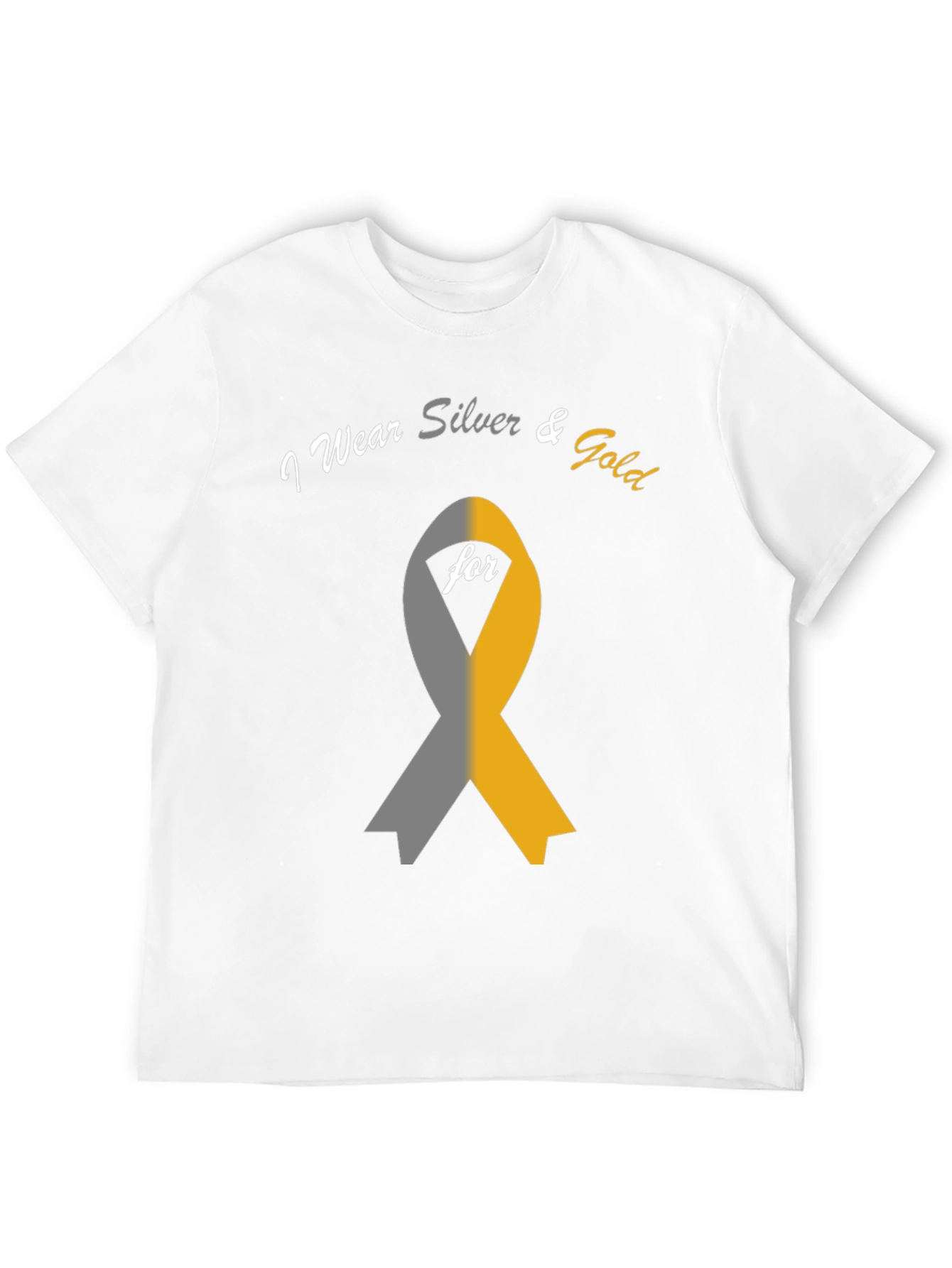 I Wear Silver & Gold T-Shirt