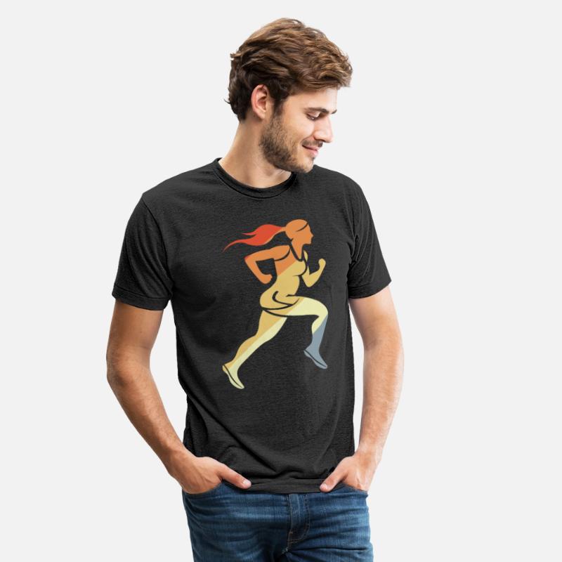 Runner Girl Retro Style