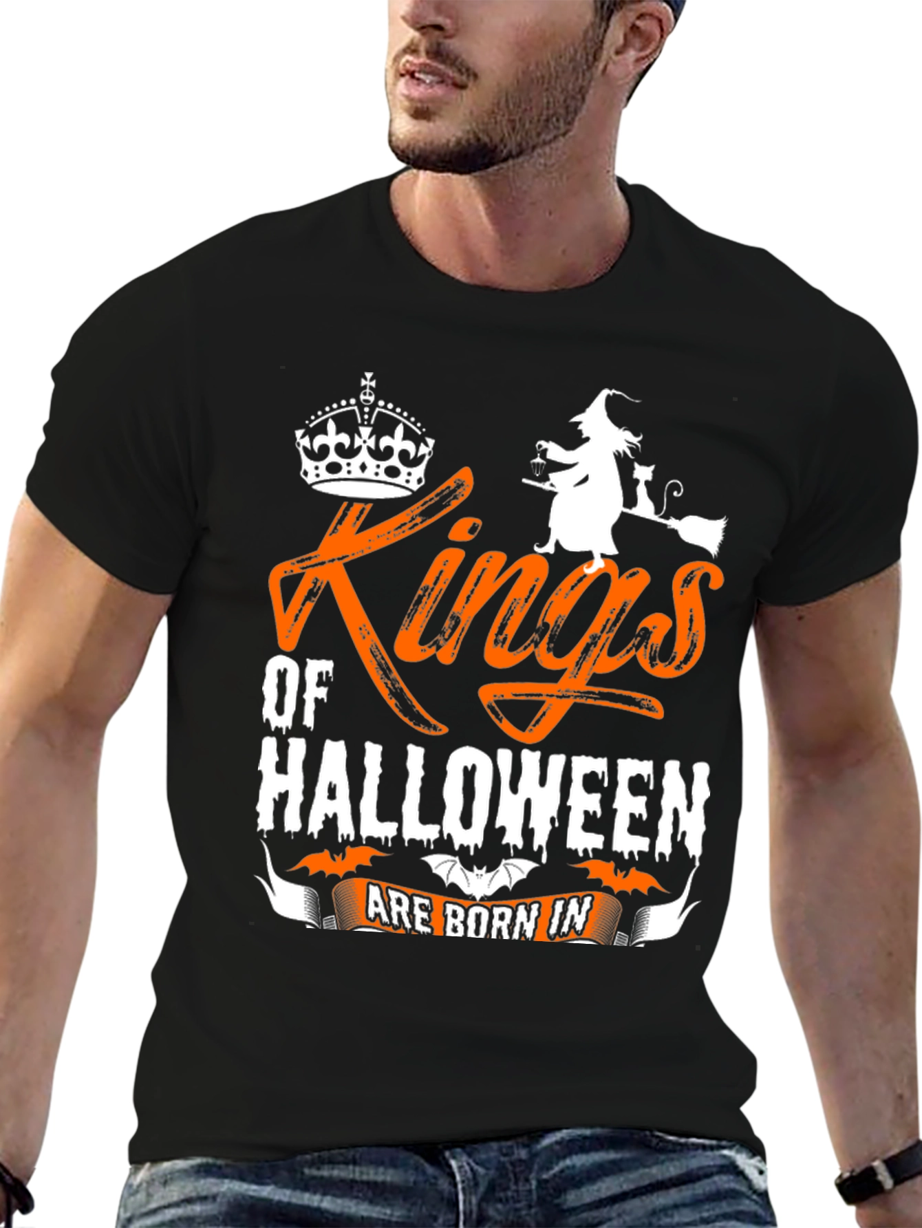 Kings of Halloween Black Graphic Tee