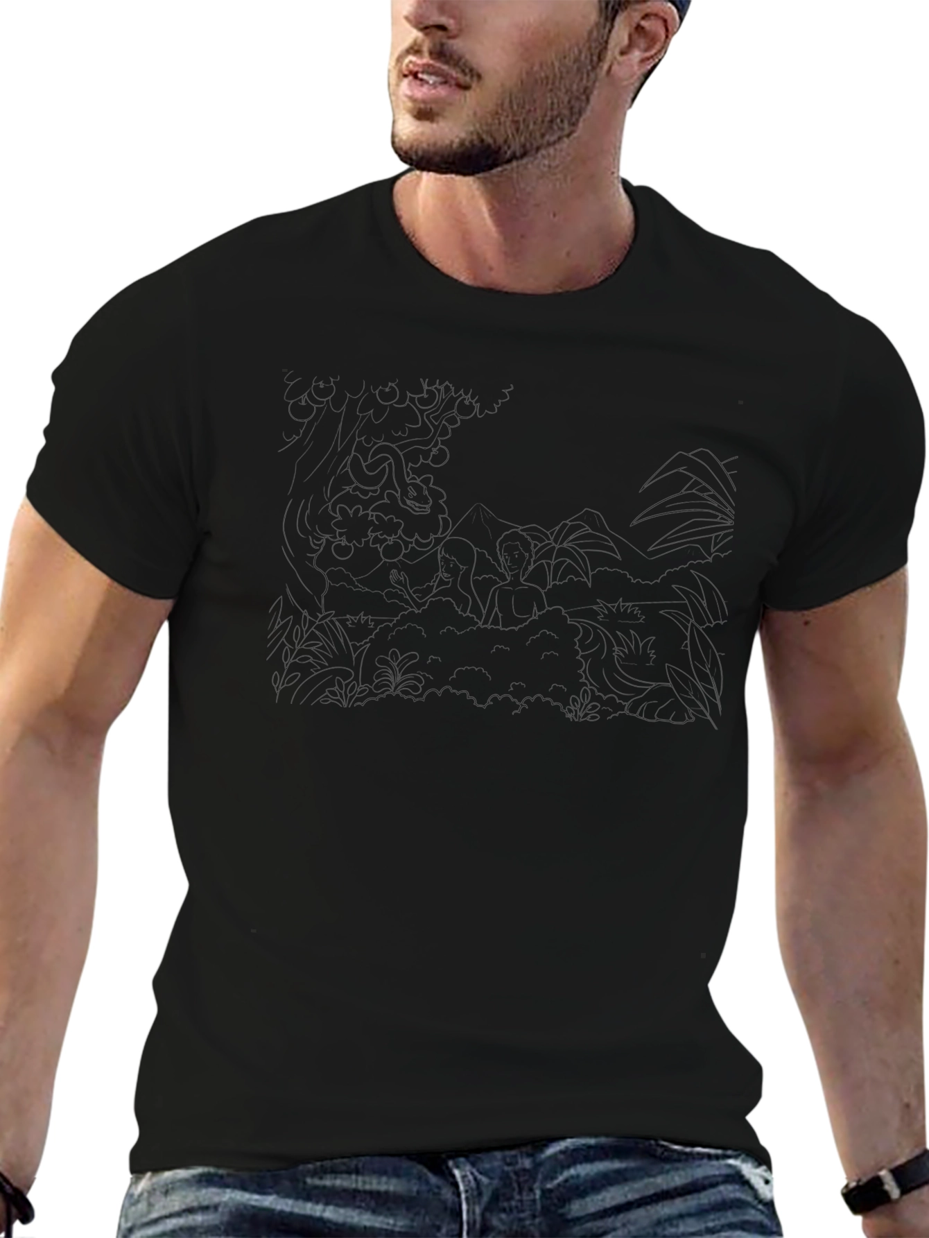 Classic Black Short Sleeve T-Shirt