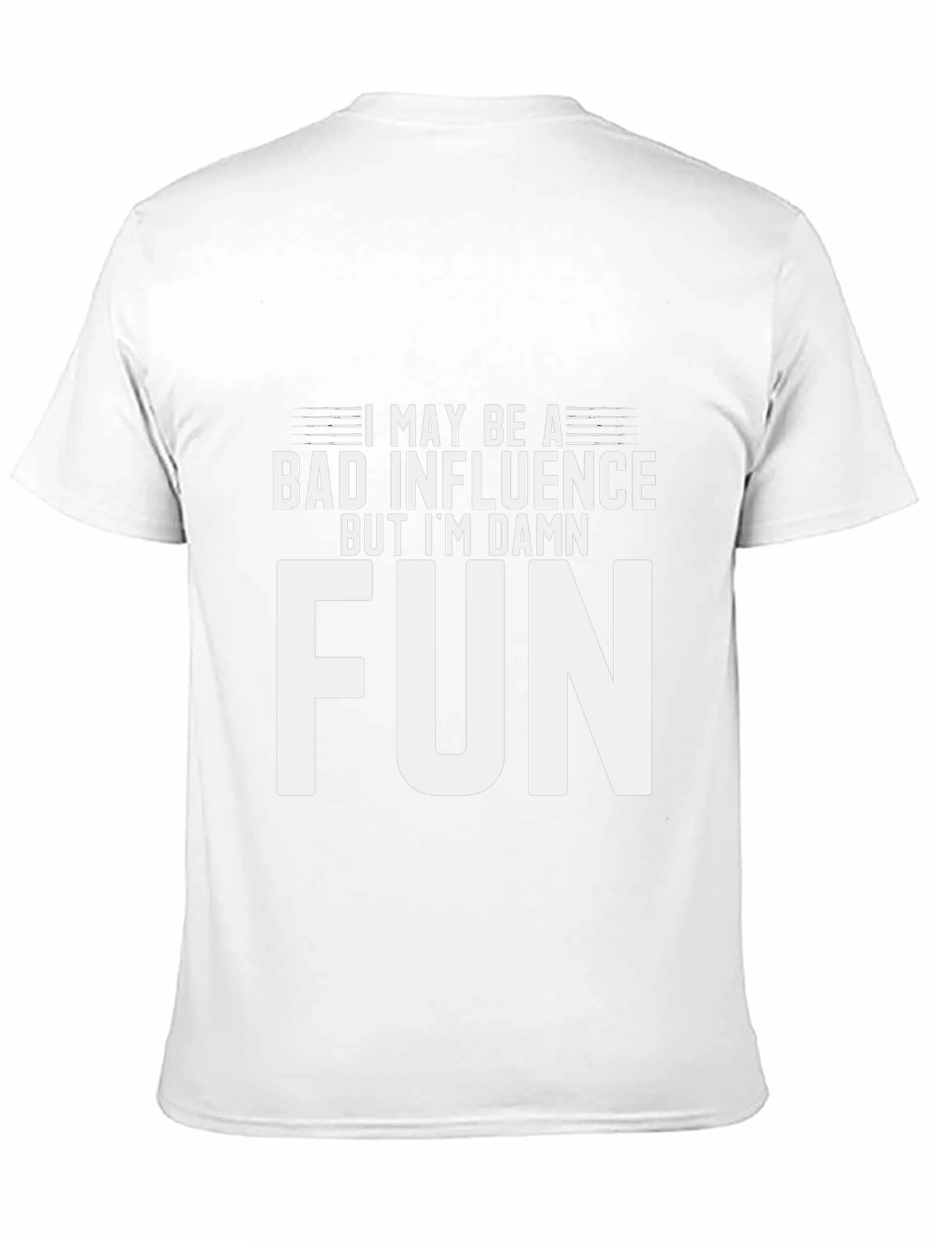 Bad Influence Fun Graphic T-Shirt