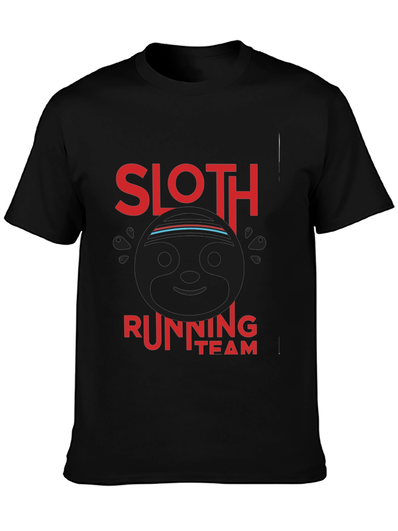 Sloth Running Team Graphic T-Shirt