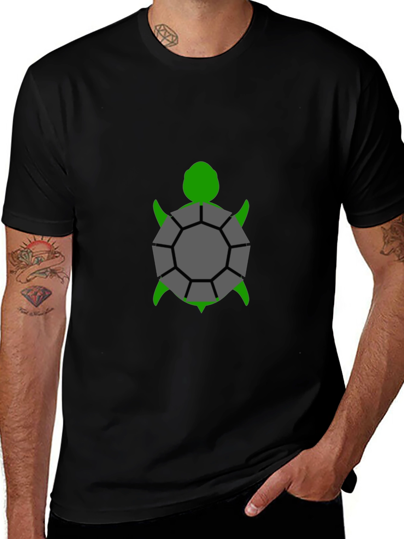 Turtle Graphic Tee - Stylish Casual Comfort