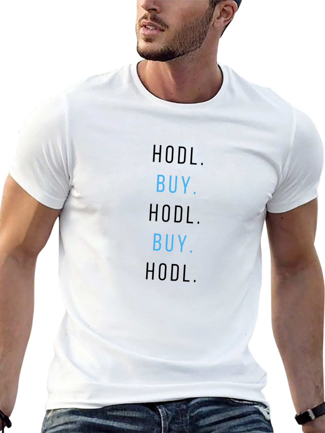 HODL BUY Crypto Investor T-Shirt