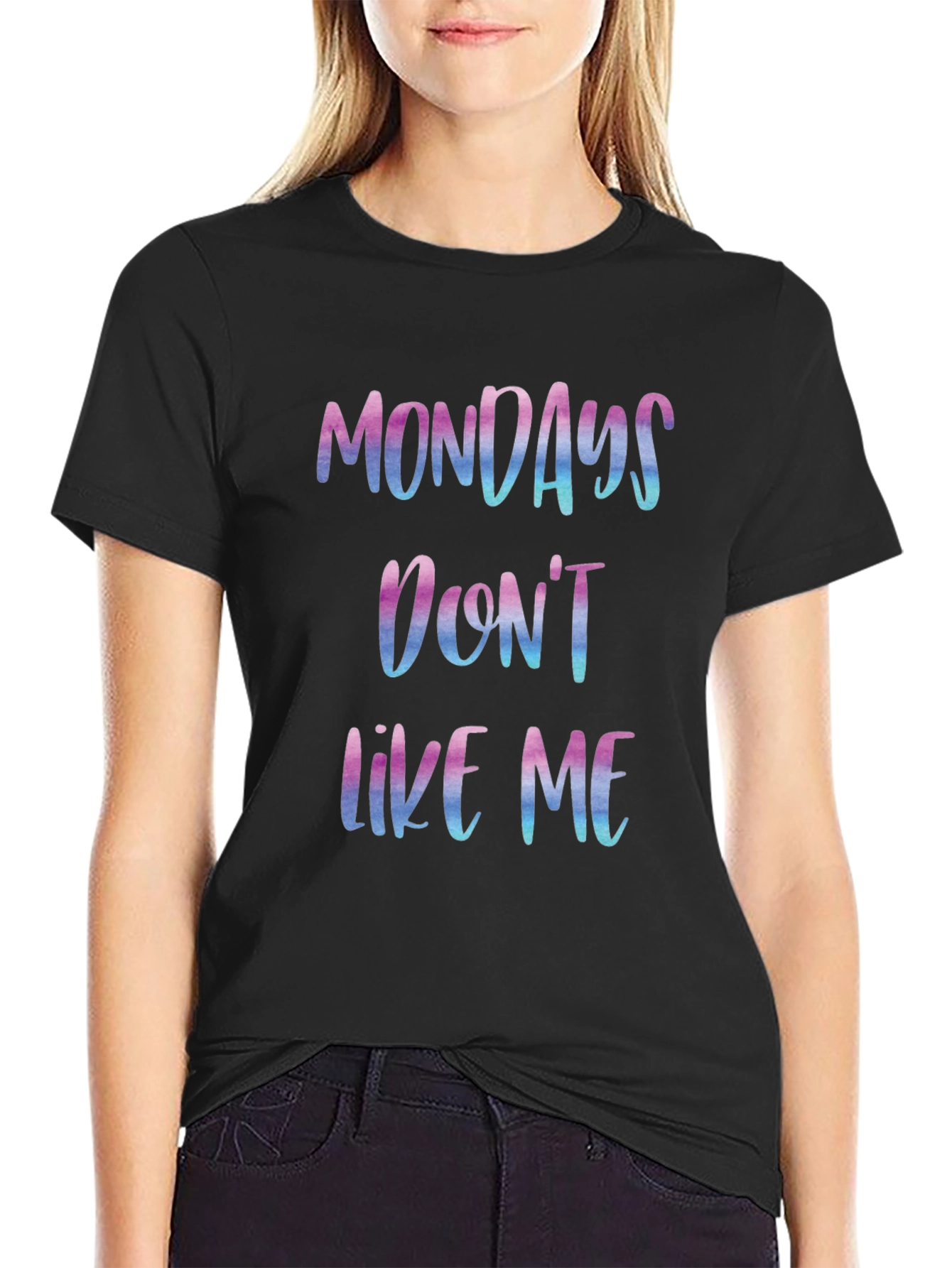 Mondays Dont Like Me Graphic T-Shirt