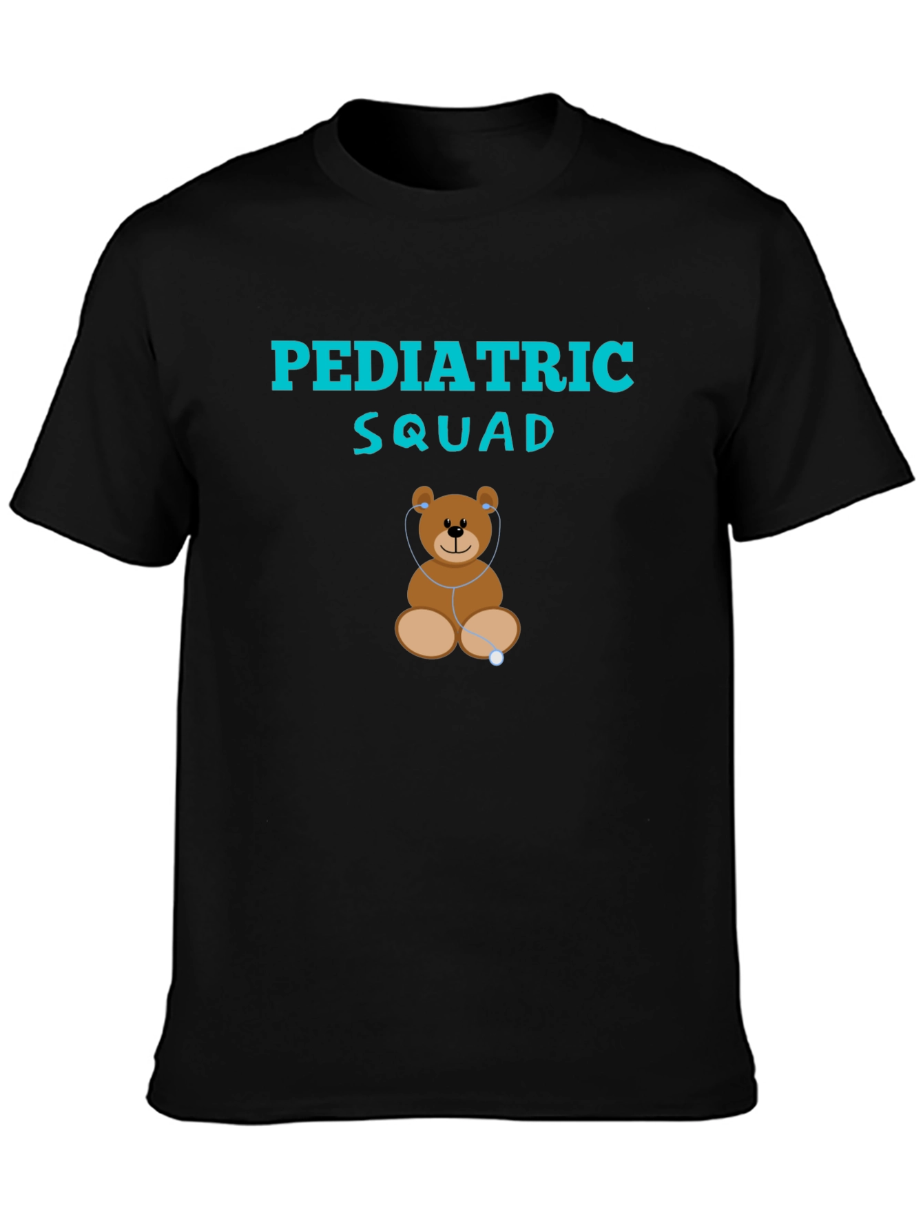 Pediatric Squad Teddy Bear Stethoscope T-Shirt