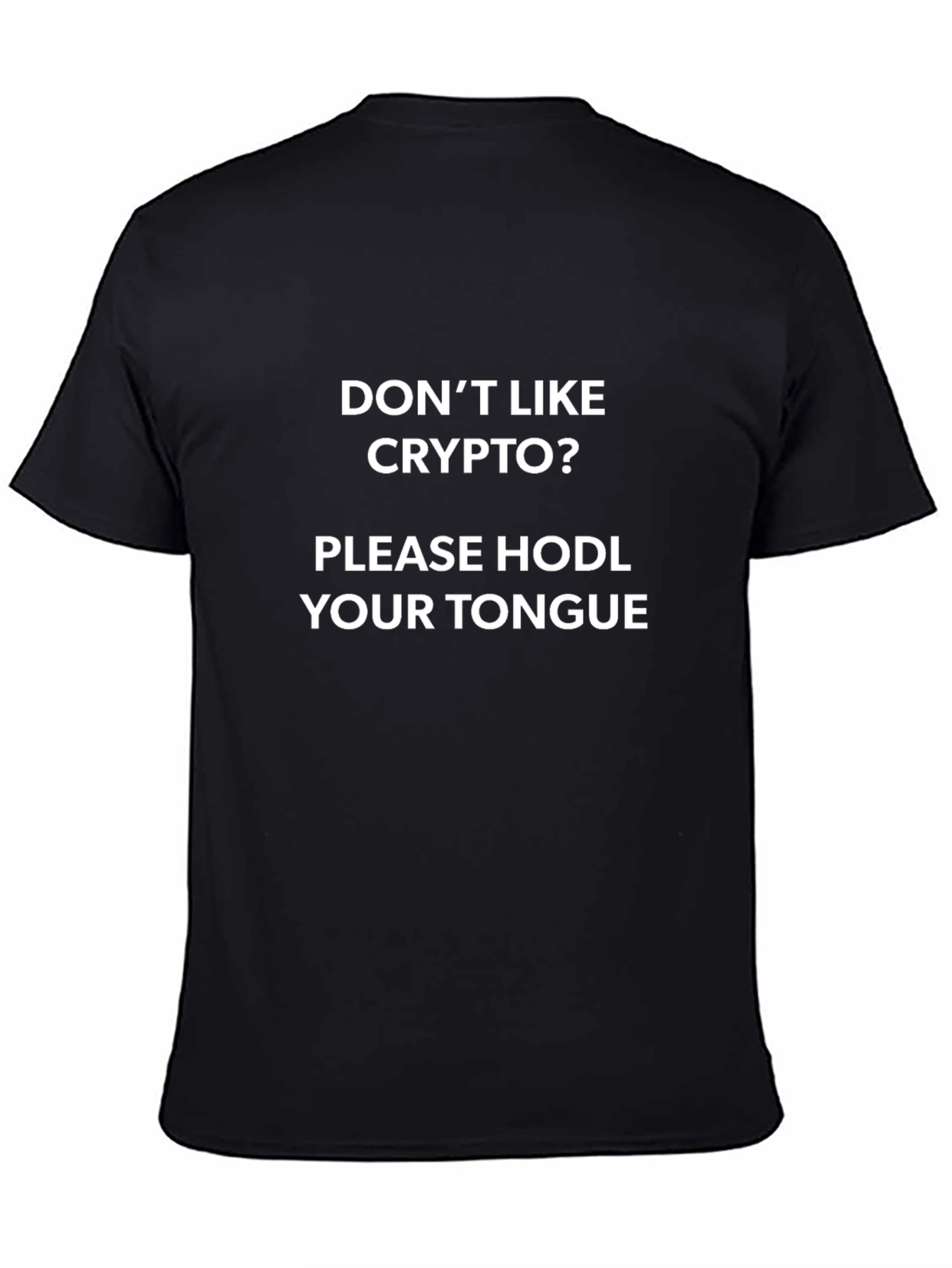 Crypto HODL Tongue Graphic Tee