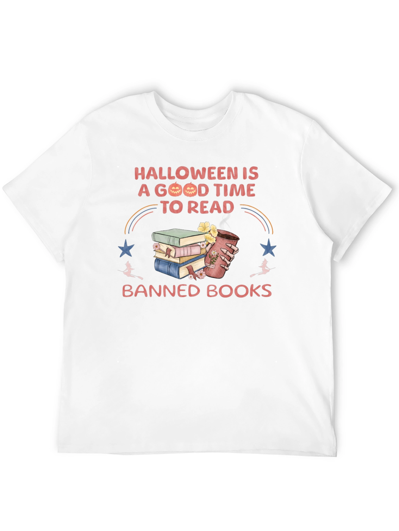 Halloween Reads T-Shirt - Banned Books Tee