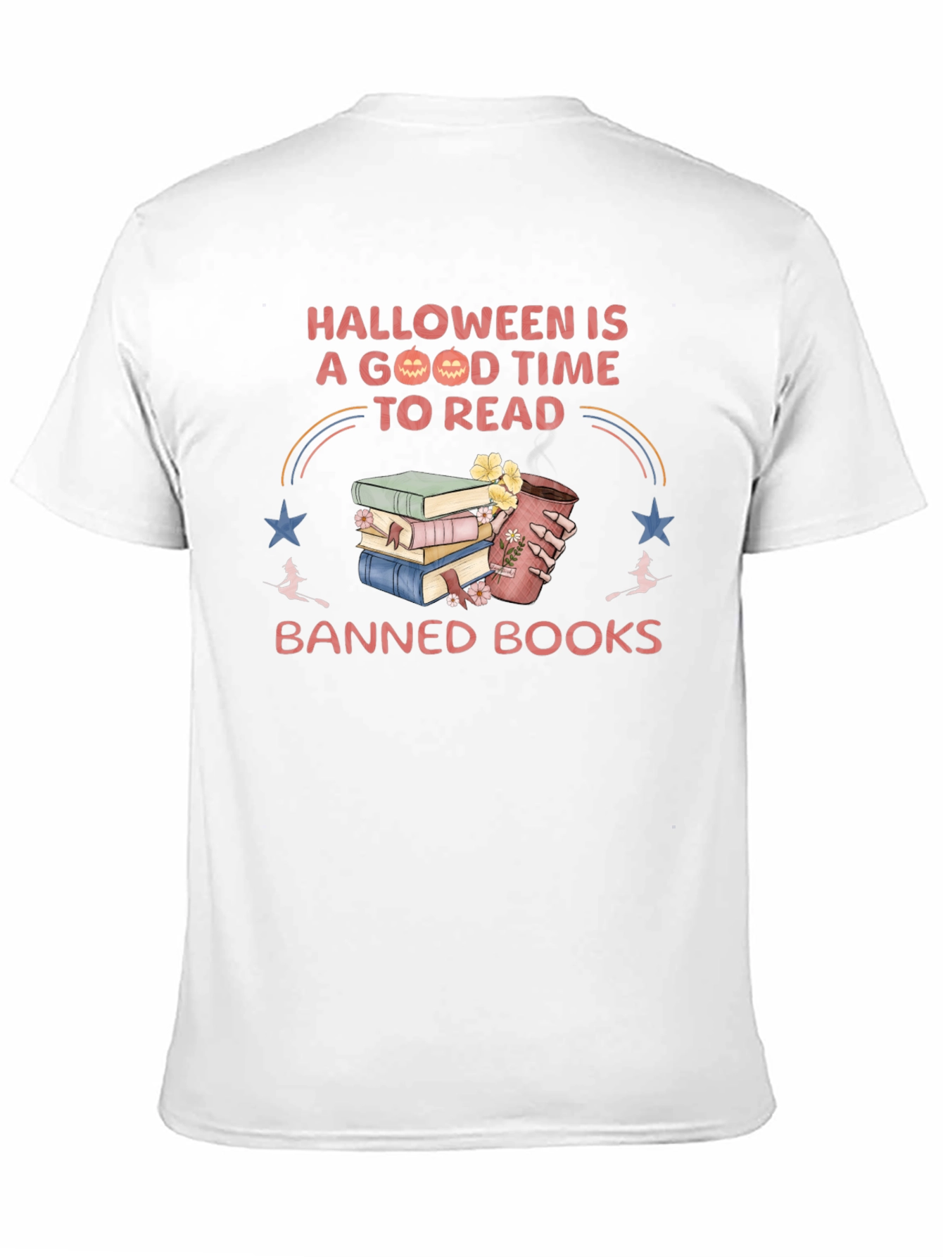 Halloween Reads T-Shirt - Banned Books Tee