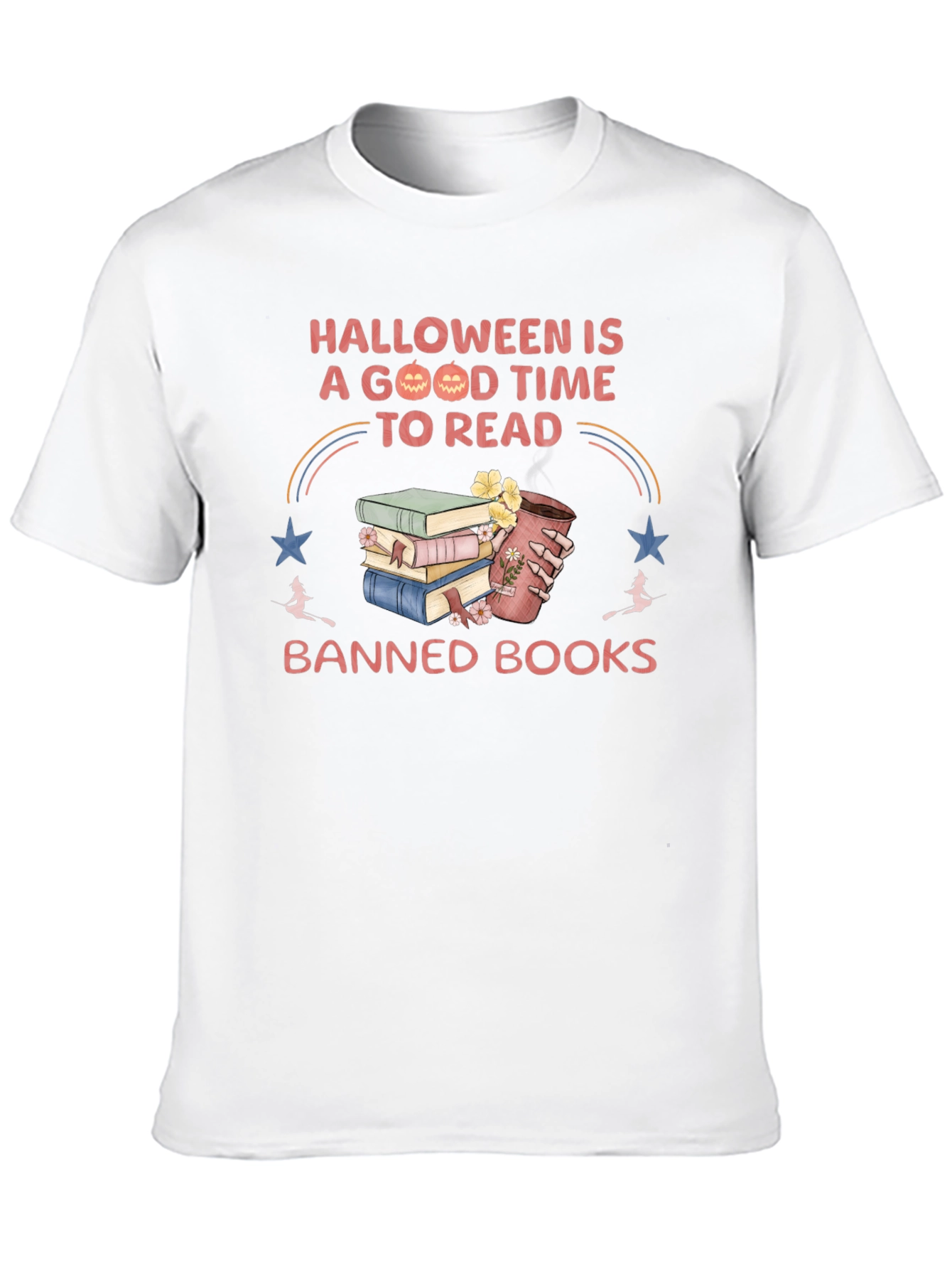 Halloween Reads T-Shirt - Banned Books Tee