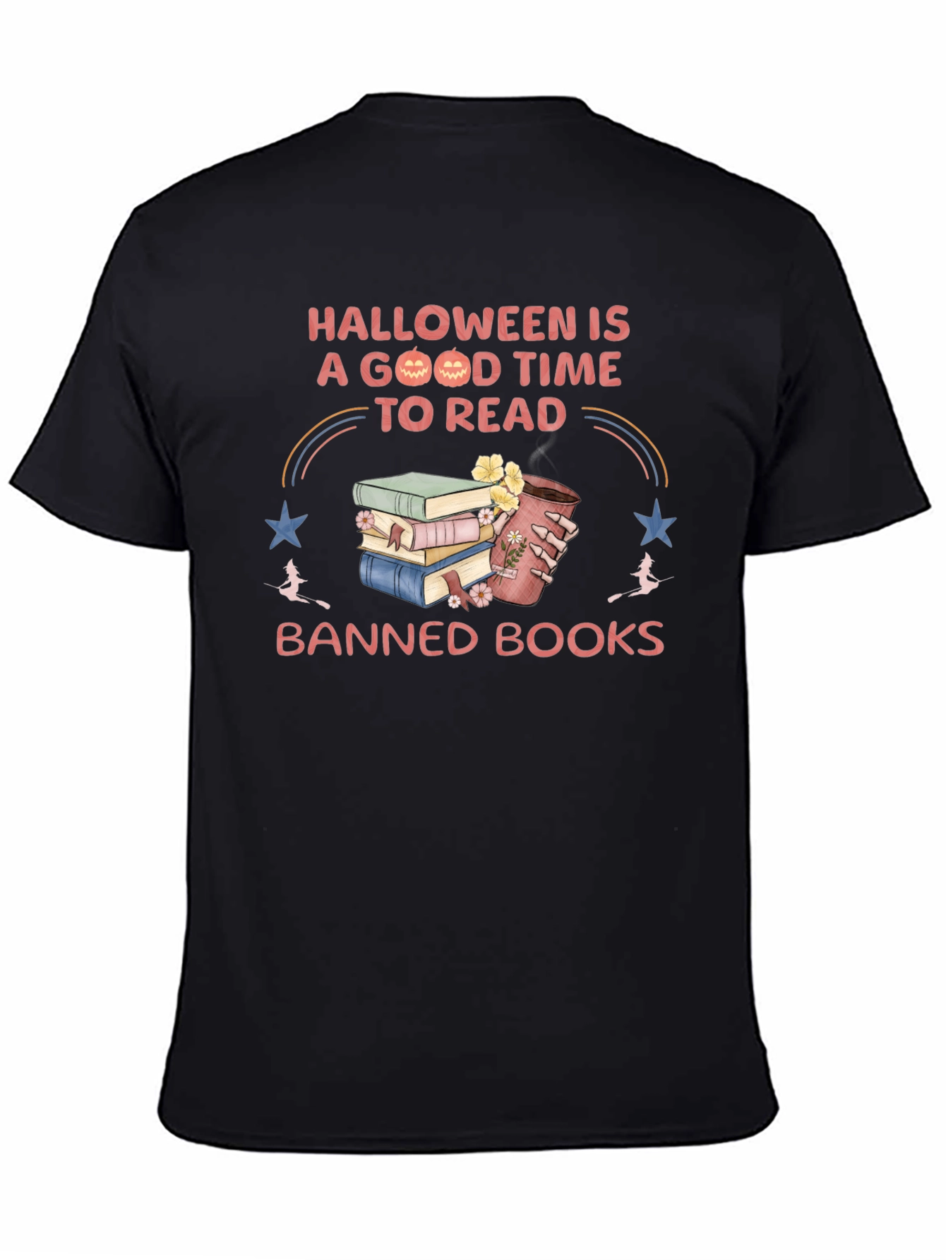 Halloween Reads T-Shirt - Banned Books Tee