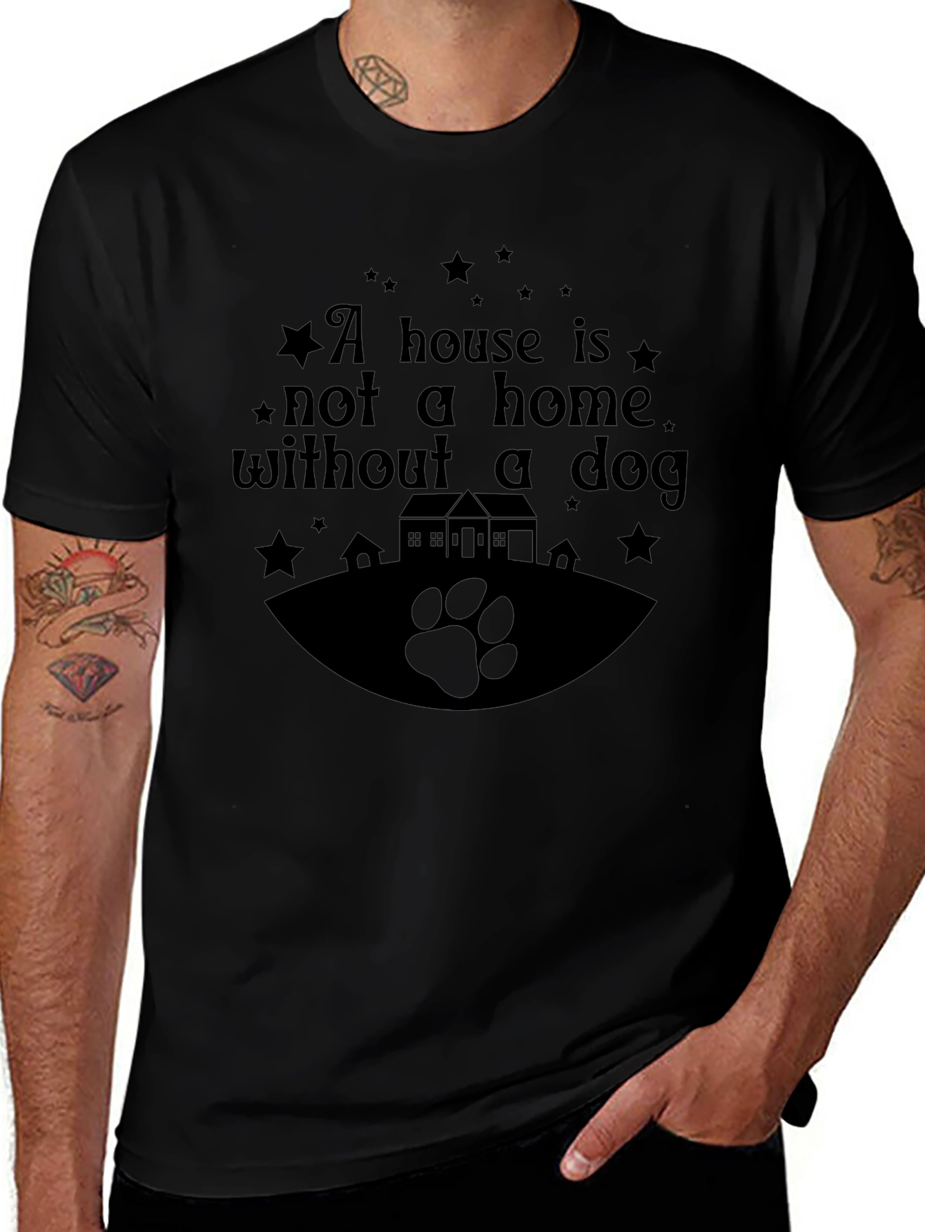 A House is Not a Home Dog T-Shirt