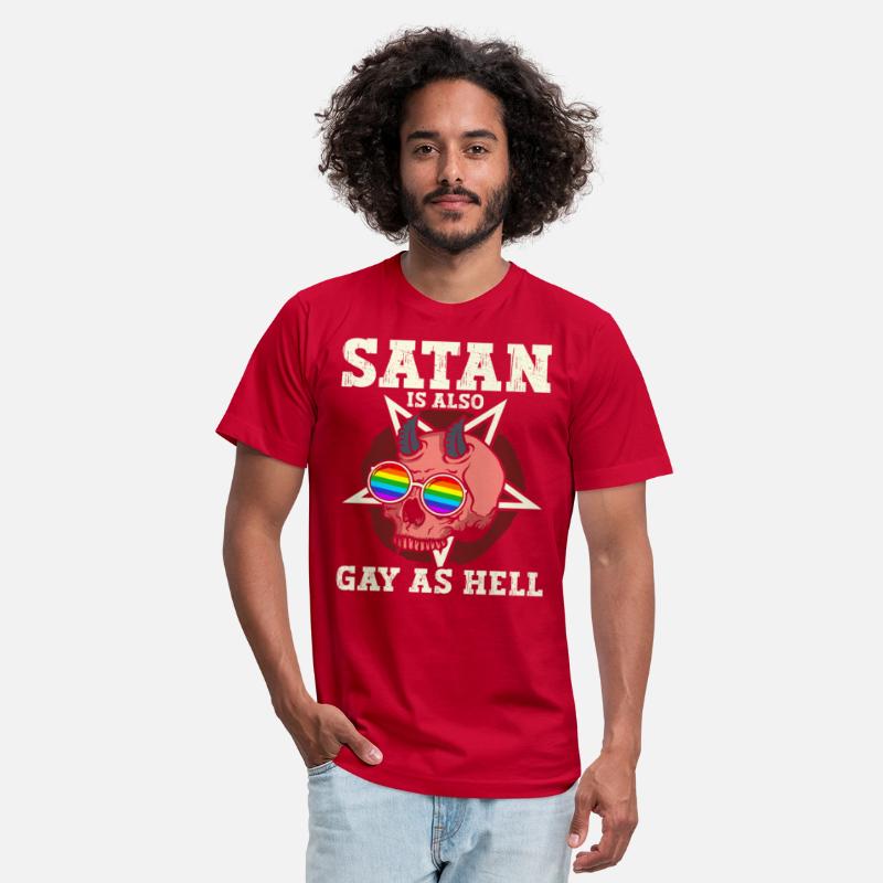 Satan Is Also Gay As Hell Satanic LGBTQ Gay