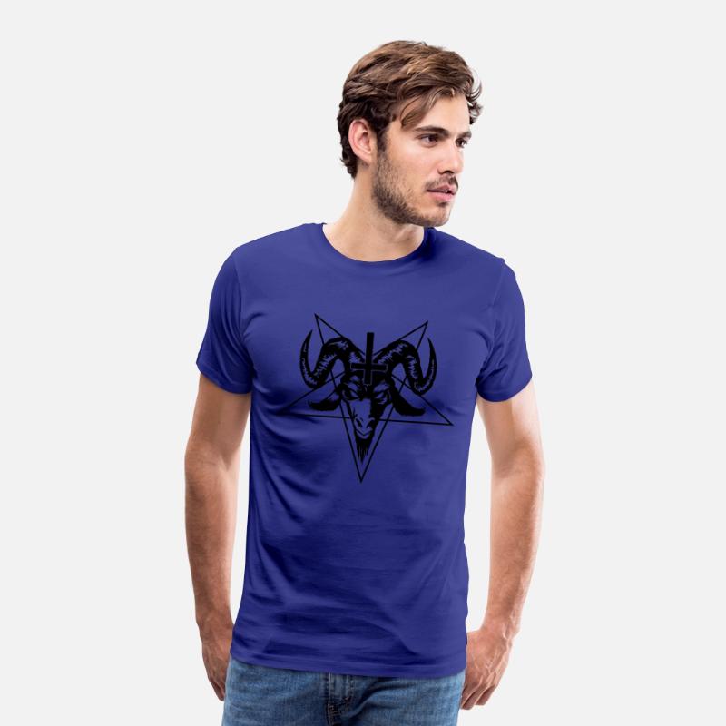 Satanic Goat Head with Pentagram