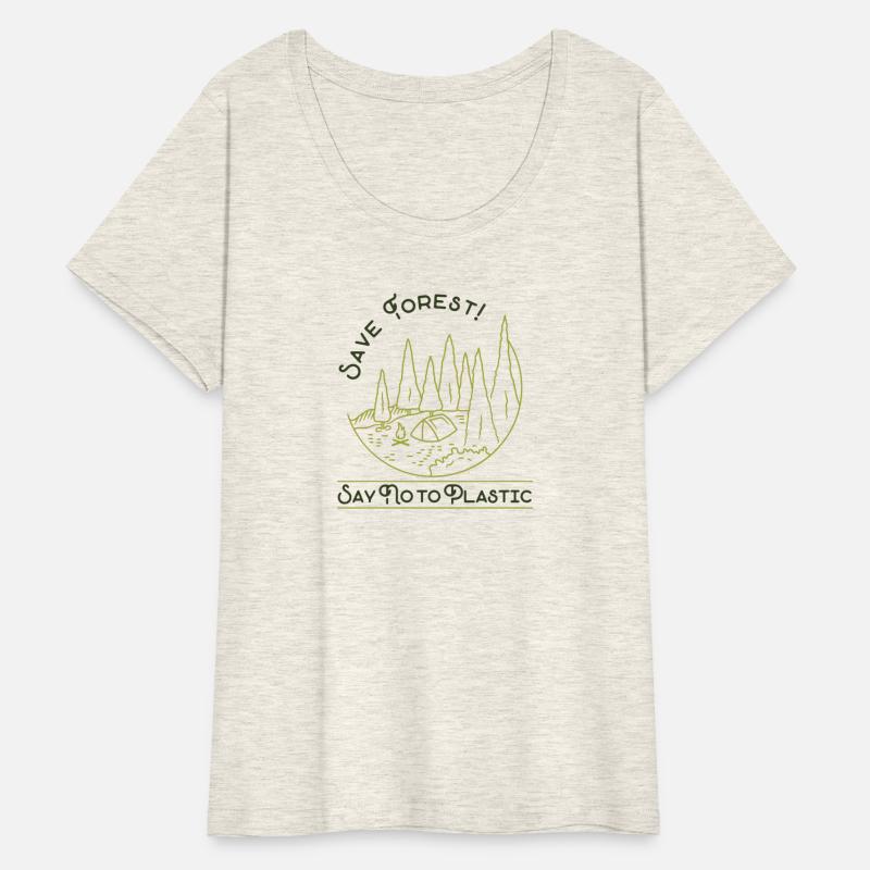 Save Forest, Say No to Plastic - Eco-Friendly Camp