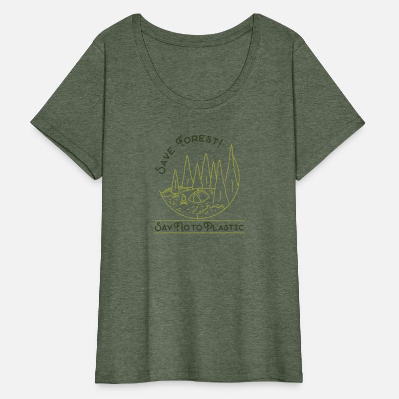 Save Forest, Say No to Plastic - Eco-Friendly Camp
