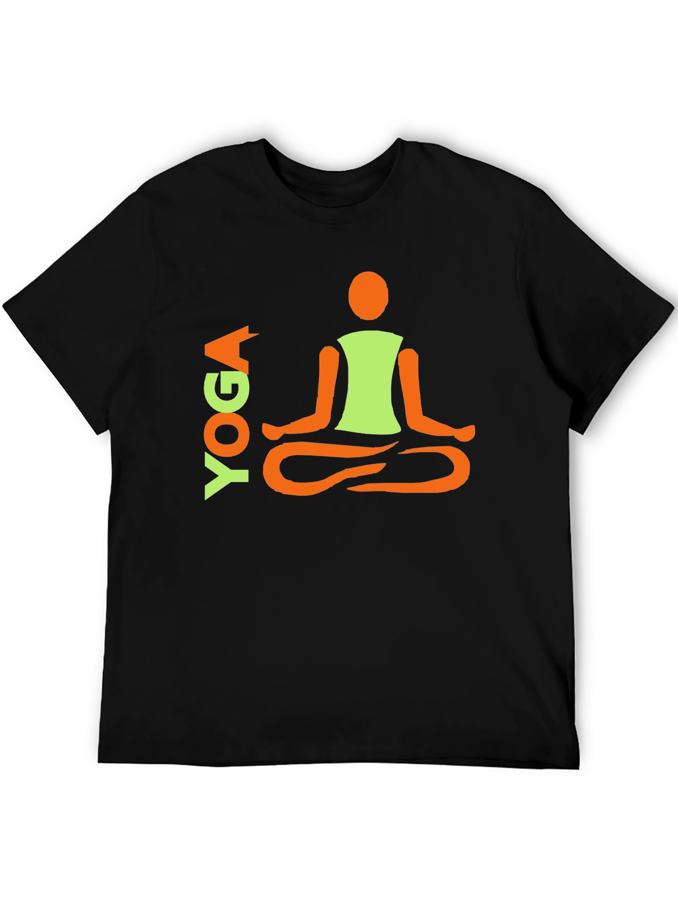 Yoga Pose Graphic Tee - Meditate in Style