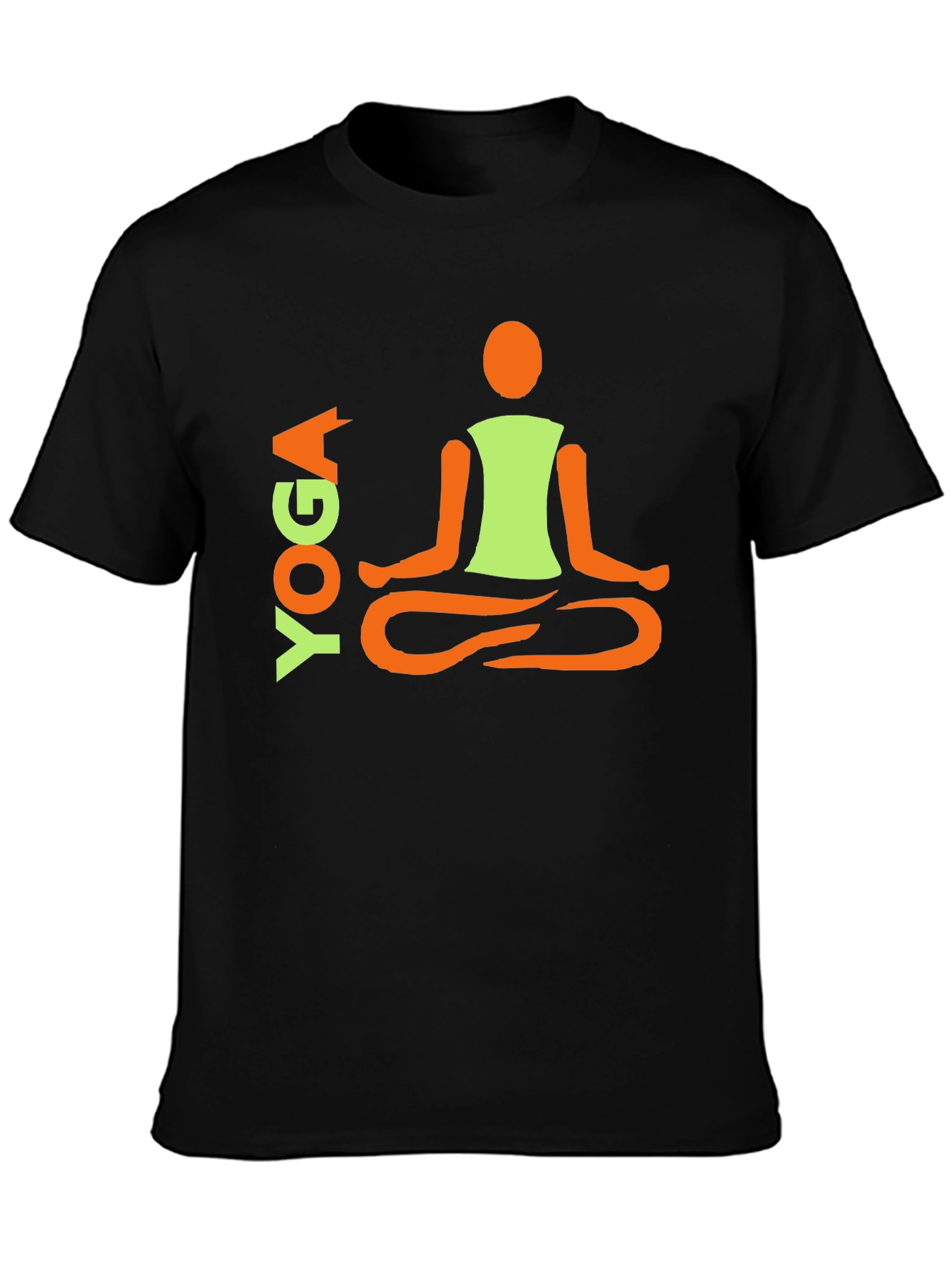 Yoga Pose Graphic Tee - Meditate in Style