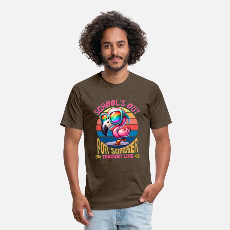 School’s Out for Summer–Teacher Life Flamingo Vibe