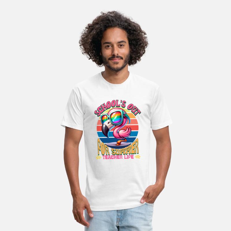 School’s Out for Summer–Teacher Life Flamingo Vibe